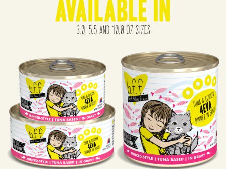 B.F.F. Wet Cat Food Originals Minced Tuna & Chicken 4Eva Discount