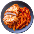 07 - Baked Chicken Parmigiana With Penne Pasta Online now