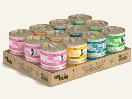 Cats in the Kitchen Wet Cat Food Originals Variety Pack Kitchen Cuties 6oz Cans 24pk *Special Order Only* Supply