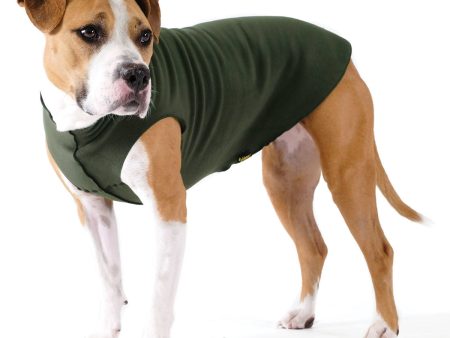 Gold Paw Stretch Fleece - Hunter Green Cheap