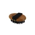 Bamboo Groom Palm Brush w  Boar Bristles Discount