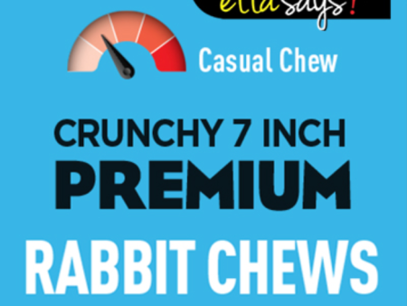 Etta Says! Premium Crunchy Rabbit Chews 7  Online