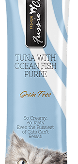 Fussie Cat Purée - Tuna with Oceanfish 4pk 2oz Bag on Sale