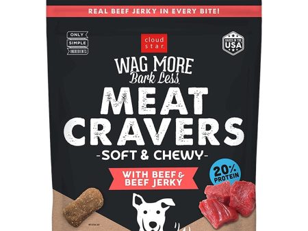 Cloud Star Wag More Bark Less Soft & Chewy Meat Cravers Beef 5oz Bag For Cheap